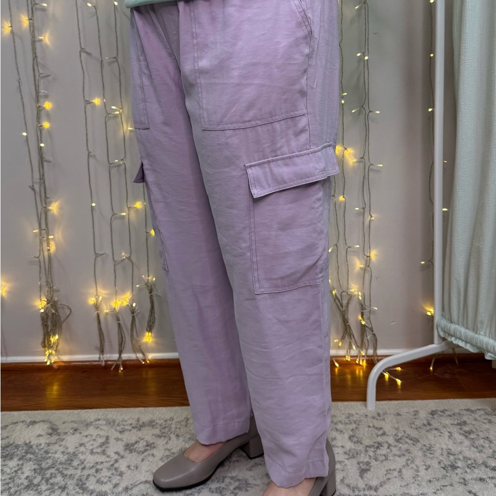 a new day Lavender Cargo Pants